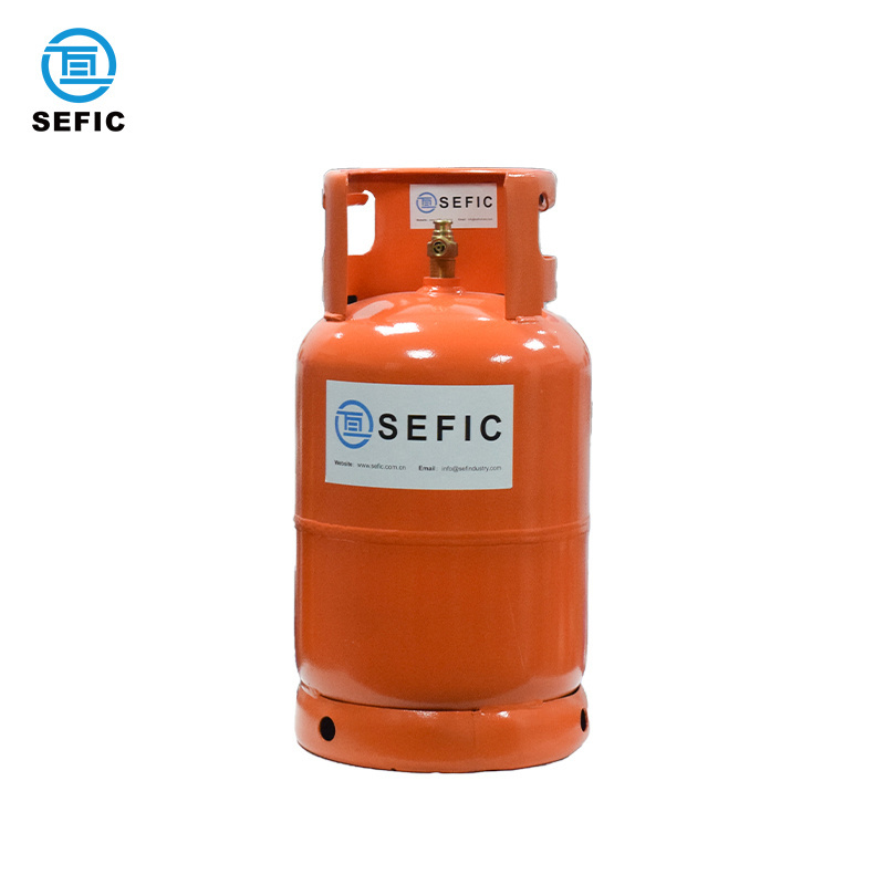 SEFIC 48kg 25kg 15kg 12kg 10kg Lpg Valve Cooking Gas Cylinder for Nigeria