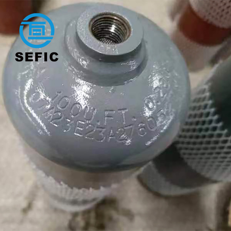 Acetylene Cylinder Sizes DOT8AL MC10 Asbestos Free Gas Cylinders Professional Industrial Gas Cylinder