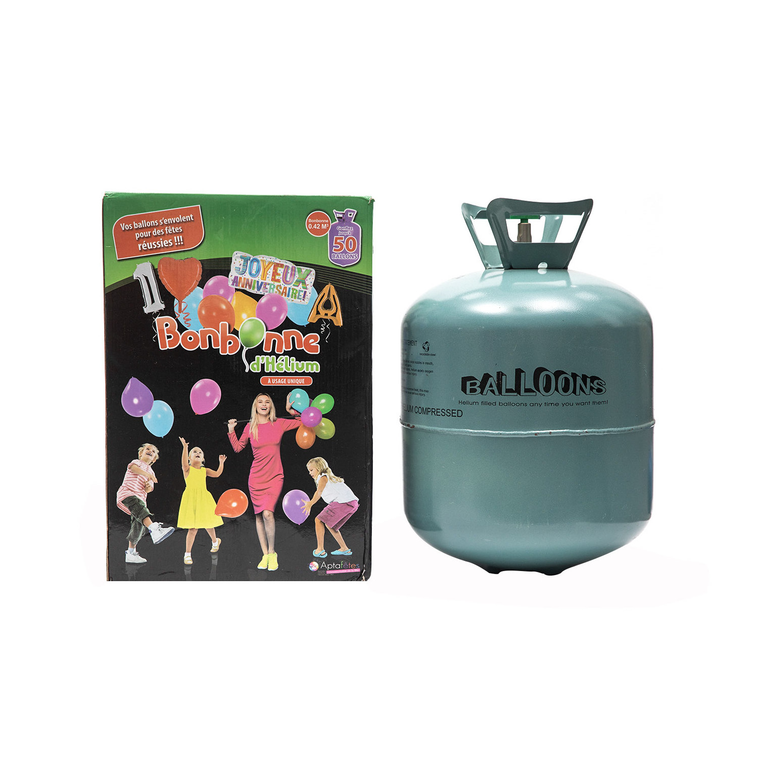 with 99.99% helium gas celebration helium tank, balloons cylinder