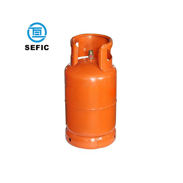 DOT CE ISO 12.5KG 26.5L lpg gas cylinder/propane tank/butane gas cylinder for SEFIC