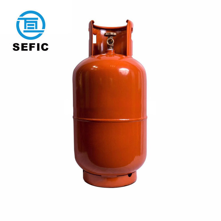 Widely Cooking Used 48kg 45kg 15kg Lpg Gas Cylinder with valve empty 12kg lpg gas cylinder price