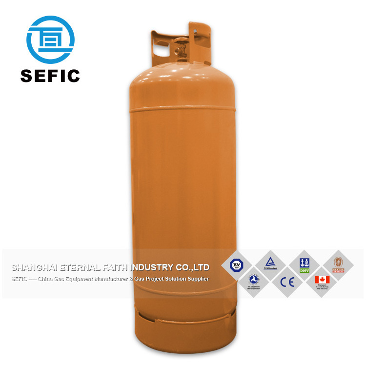 Factory Price 48kg LPG Gas Cylinder Storage Tanks for Zimbabwe