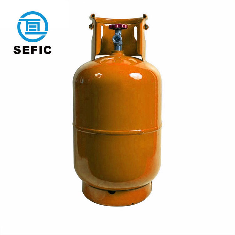 DOT CE ISO 12.5KG 26.5L lpg gas cylinder/propane tank/butane gas cylinder for SEFIC