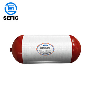 Promotion Type2 Cng Tank 356mm 80l 200bar Iso11119 Standard Cng Bottle Cylinder