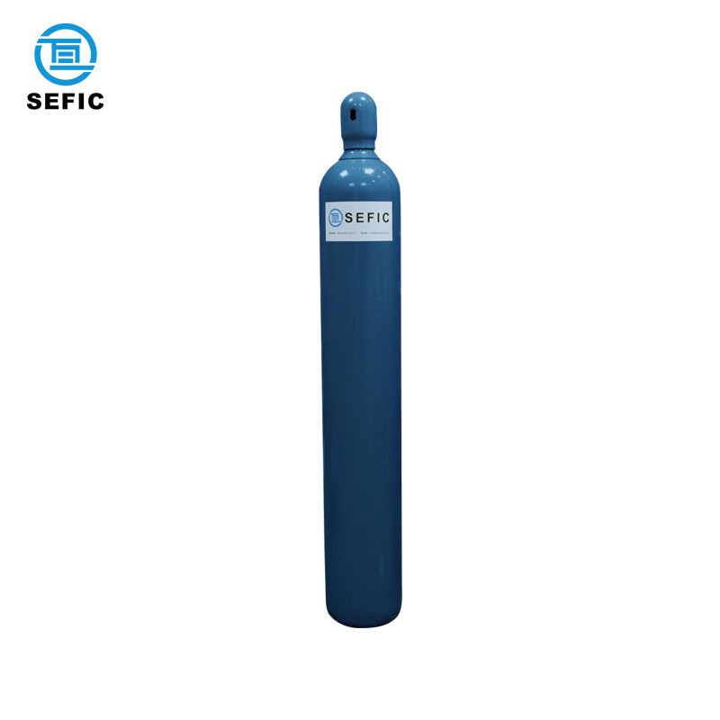 Empty High Pressure Gas Bottle 40L/47L/50L/68L Industrial Oxygen Gas Cylinder