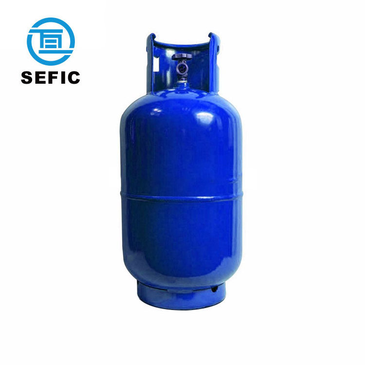 Widely Cooking Used 48kg 45kg 15kg Lpg Gas Cylinder with valve empty 12kg lpg gas cylinder price