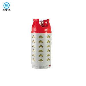 Composite Material Glass Fiber LPG Gas Cylinder 7.5-14.9KG Plastic Gas Tank Lpg Customized