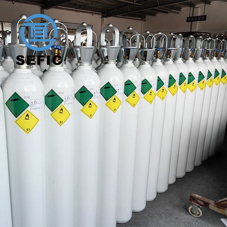 Top Quality Empty Gas Cylinders 10m3 50 liter Oxygen Cylinder Welding Oxygen Cylinder Price