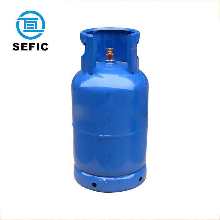 DOT CE ISO 12.5KG 26.5L lpg gas cylinder/propane tank/butane gas cylinder for SEFIC