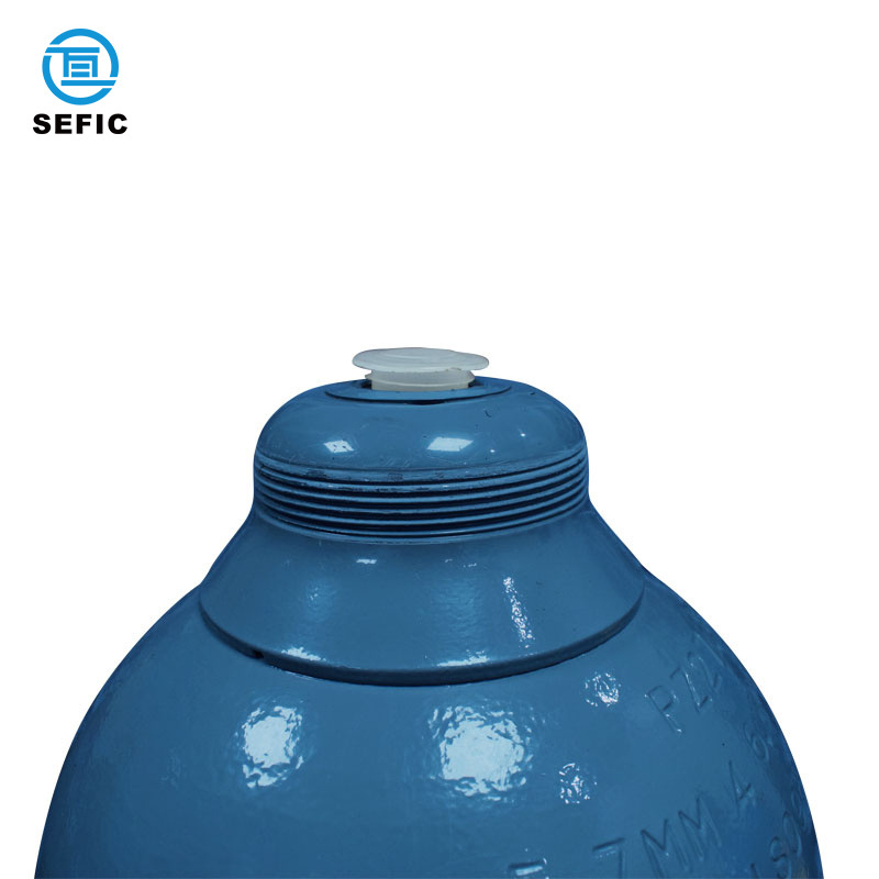 Empty High Pressure Gas Bottle 40L/47L/50L/68L Industrial Oxygen Gas Cylinder