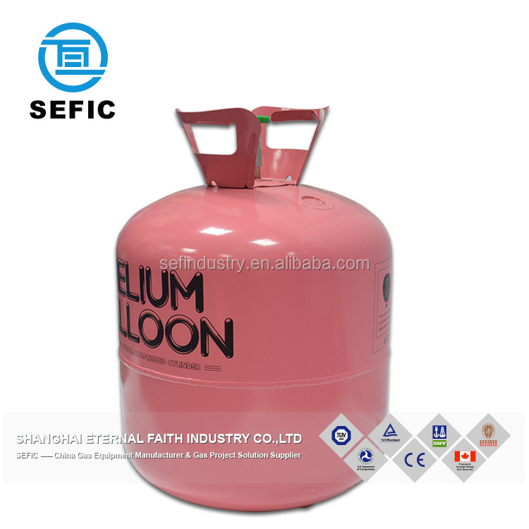 High Quality Wholesale 30LB Small Disposable Balloon Helium Tank Used Ballon Kit Filled Pure Helium Gas Cylinder