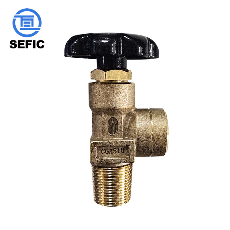 QF-42D CGA350 CGA580 CGA320 150bar 200bar High Pressure Brass Gas Valve For Oxygen /Co2/Argon/Helium/Nitrogen/Acetylene Cylinder