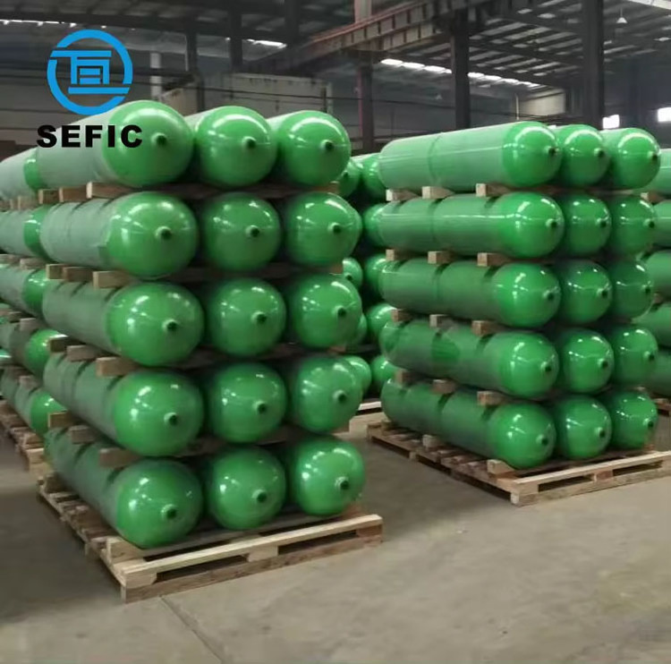 Indonesia Nigeria Middle East Market High Pressure 68L-280L 406mm Diameter Made-to-order CNG 1 Tank Gas Cylinder for Cars/Trucks