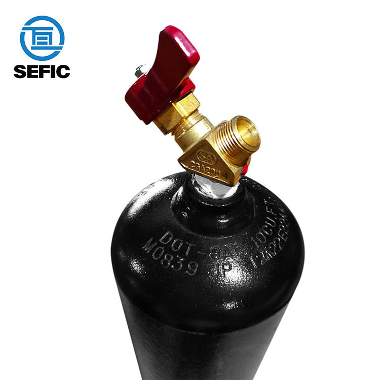 High Quality Welding Use Acetylene C2H2 Gas Cylinder Price DOT-8AL MC10 Standard