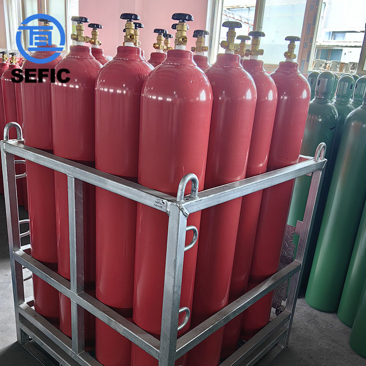 High Purity 150Bar 99.999% Helium Gas Cylinder Refillable Helium Gas Bottle Balloons 40L