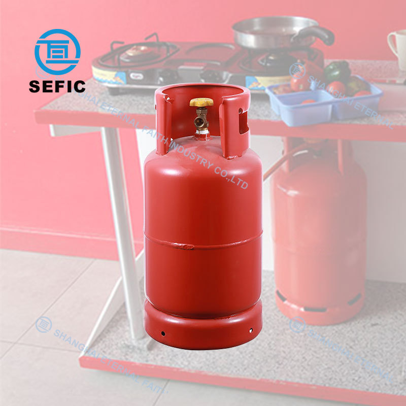 SEFIC 3kg-45kg LPG Cylinder composite plastic glass fiber  steel lpg cylinder for cooking