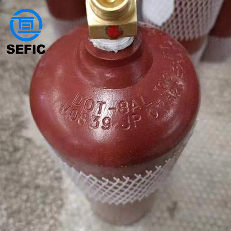 High Quality Welding Use Acetylene C2H2 Gas Cylinder Price DOT-8AL MC10 Standard