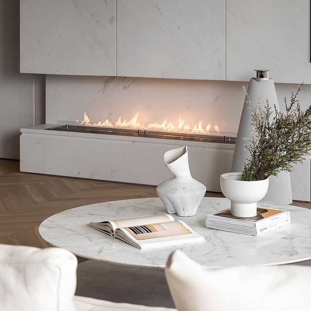 1800mm 72''Indoor Burning Fireplaces Intelligent Real Fire Eco-friendly Modern Insert Bio Ethanol Apartment