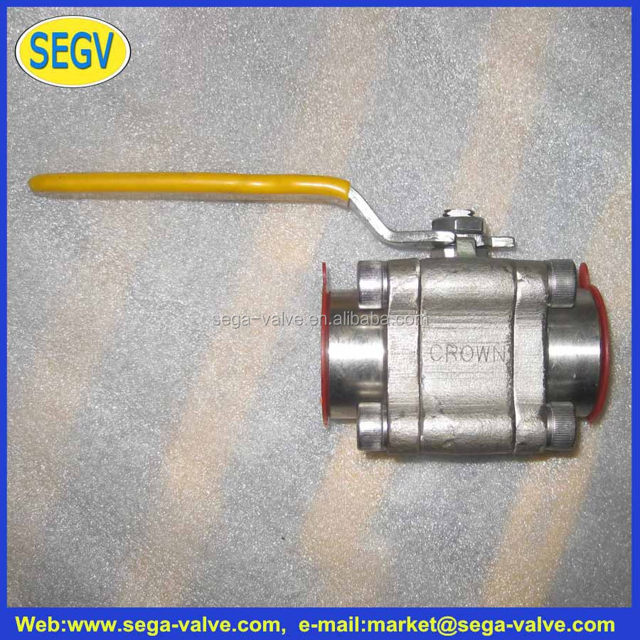 2 Pack Stainless Steel Mini Ball Valve 1/2