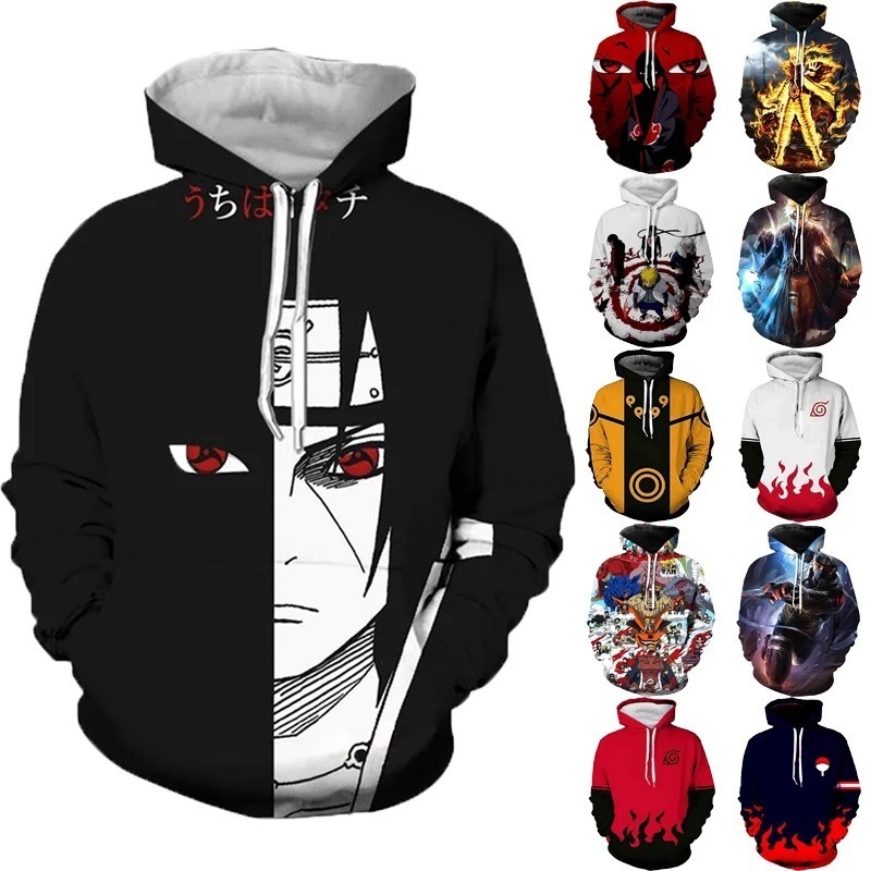 Free sample Custom 3d Printed Hoodie Oversize Pullover Unisex blank anime sweatshirts Polyester sublimation hoodie for men