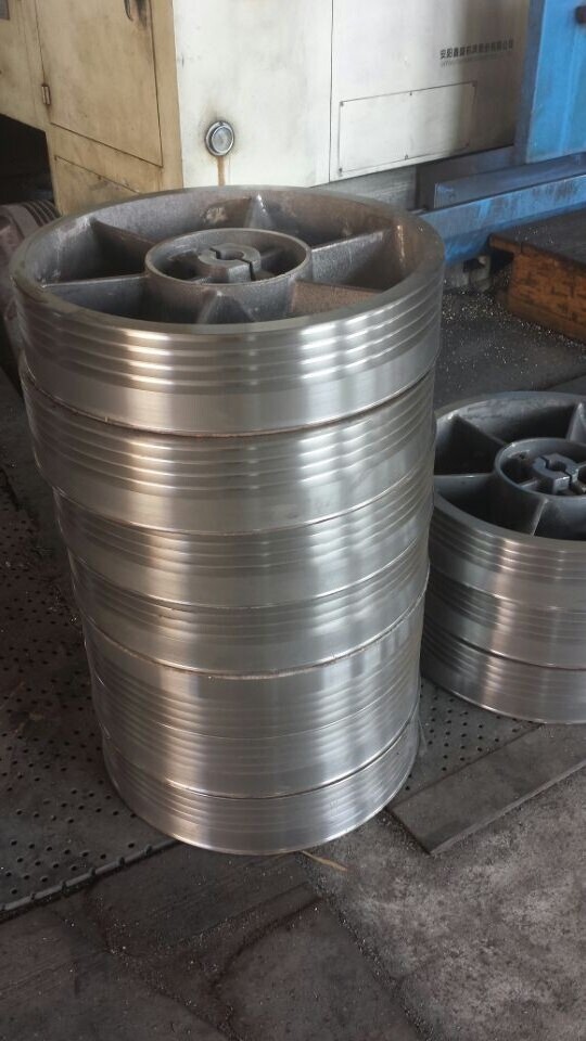 China hot sale Grey iron and steel casting belt pulley