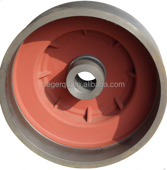 customized sand casting alloy wheel,cast iron pulley wheel,heavy duty cast iron wheels