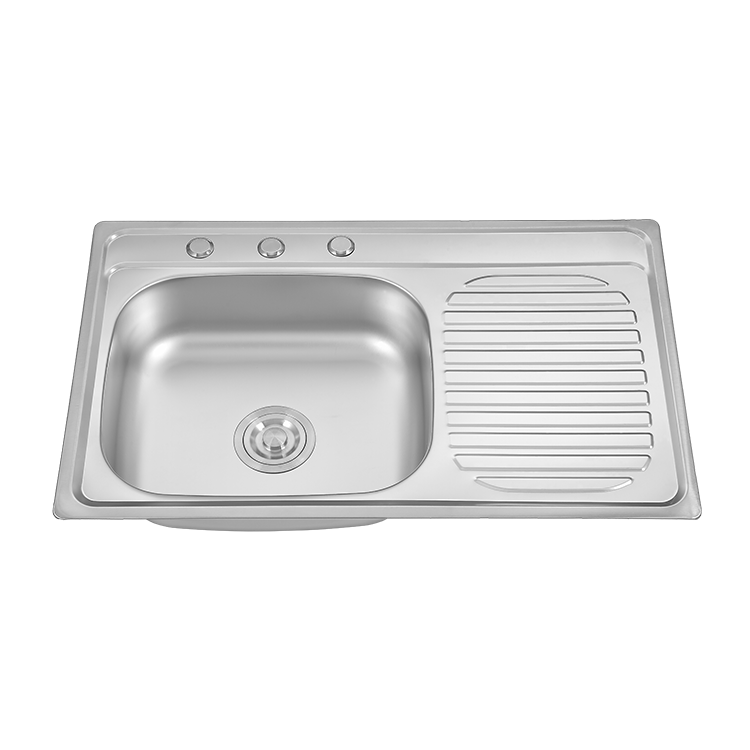 Stainless steel sink manufacturers  wash basin sink single sink with plate drawing