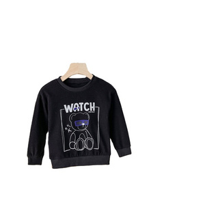 D1207TA39 Custom Clothes Crewneck Boys And Girls Long Sleeve Breathable Sweatshirt For Kids Sehe Fashion