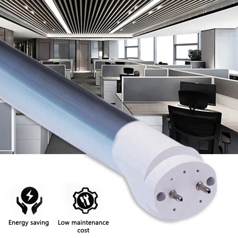 T8 LED Tube for Home or Industry Hot Selling and Factory Price 18W Cover Luminous Light Body Lamp Item Lighting Industrial Flame