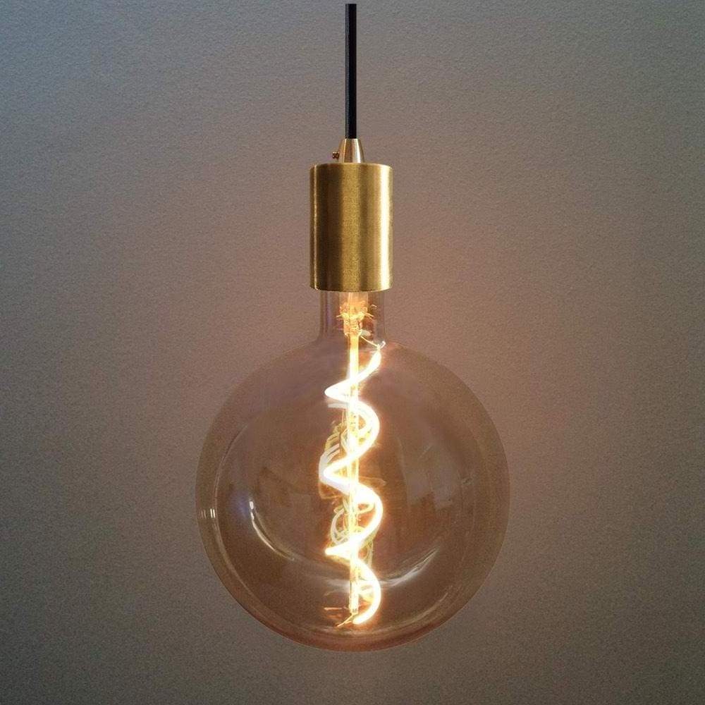 G150 4W AC120V 230V customized Led soft filament bulb diameter 150mm dimmable bulb led