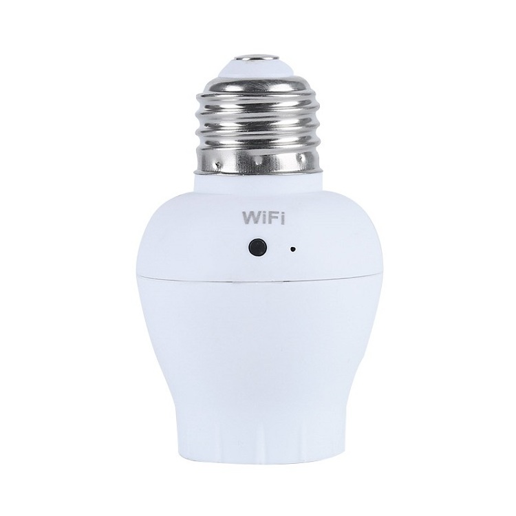 Tuya Smart  wifi bulb Holder Wifi Light Bulb Socket Control Smart Lamp Base wifi Lamp Holder