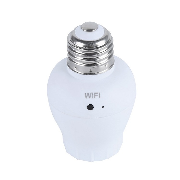 Tuya Smart  wifi bulb Holder Wifi Light Bulb Socket Control Smart Lamp Base wifi Lamp Holder