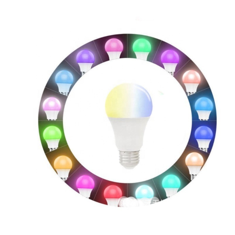 10W 1000LM smart light bulb RGBW colors A70 smart tuya led bulb 40000 hour life span smart bulb wifi