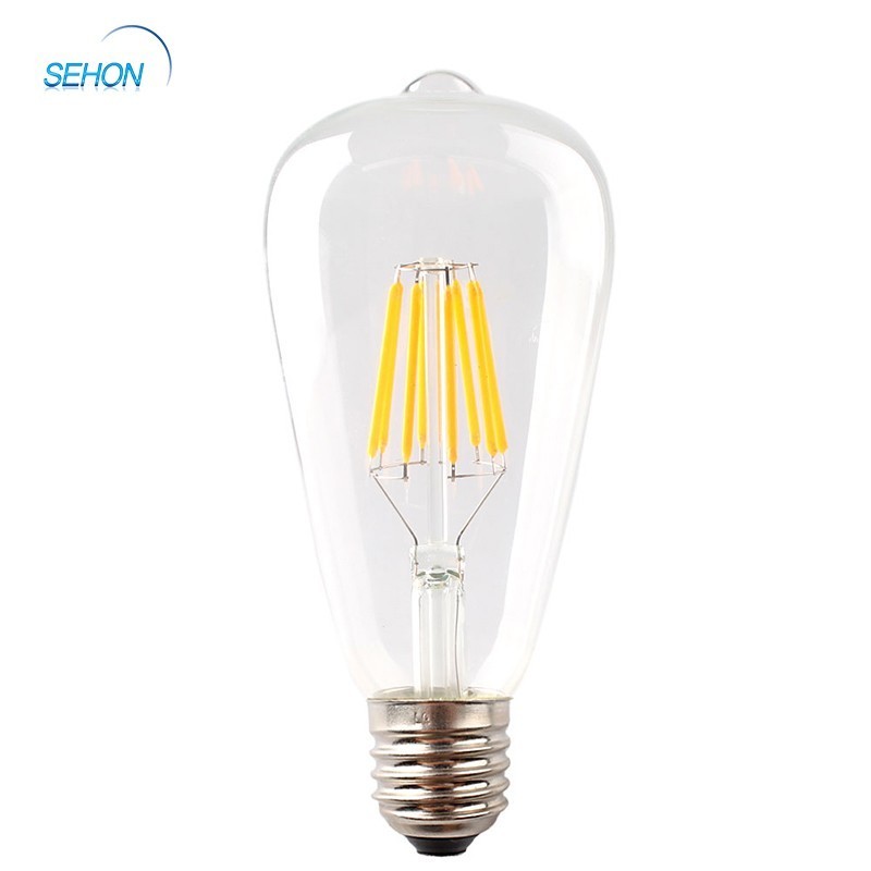 ST64  LED Filament Bulb Dimmable Filament LED Lamp