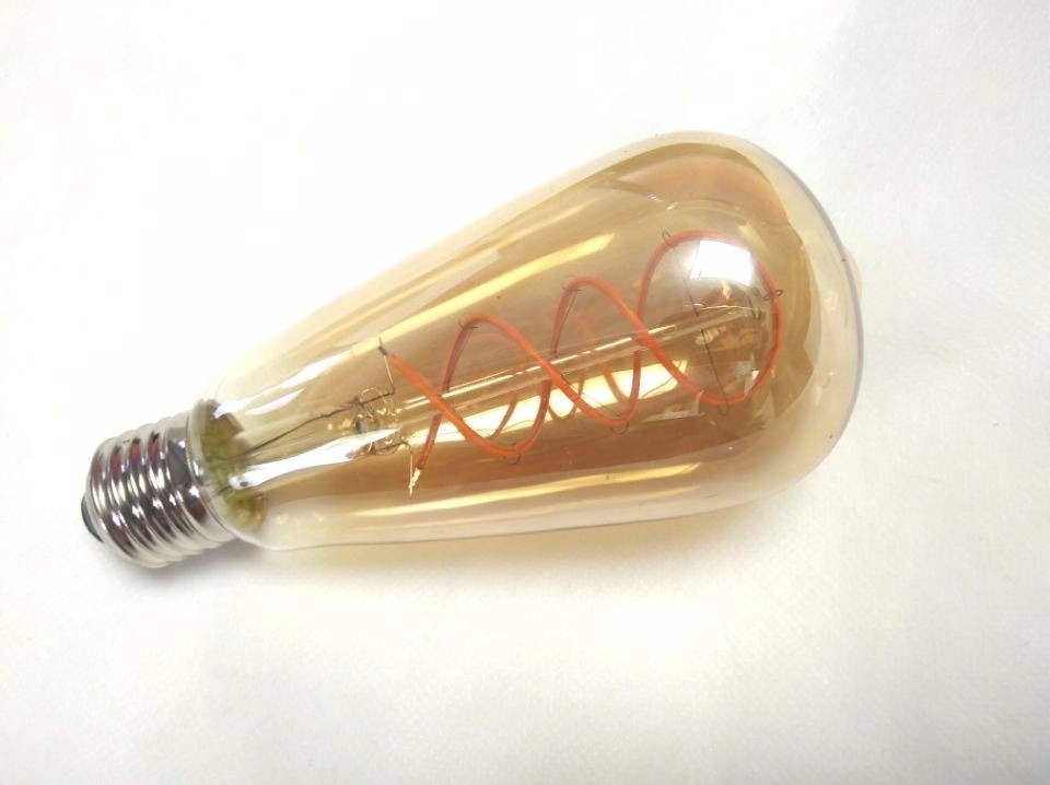 ST64  LED Filament Bulb Dimmable Filament LED Lamp