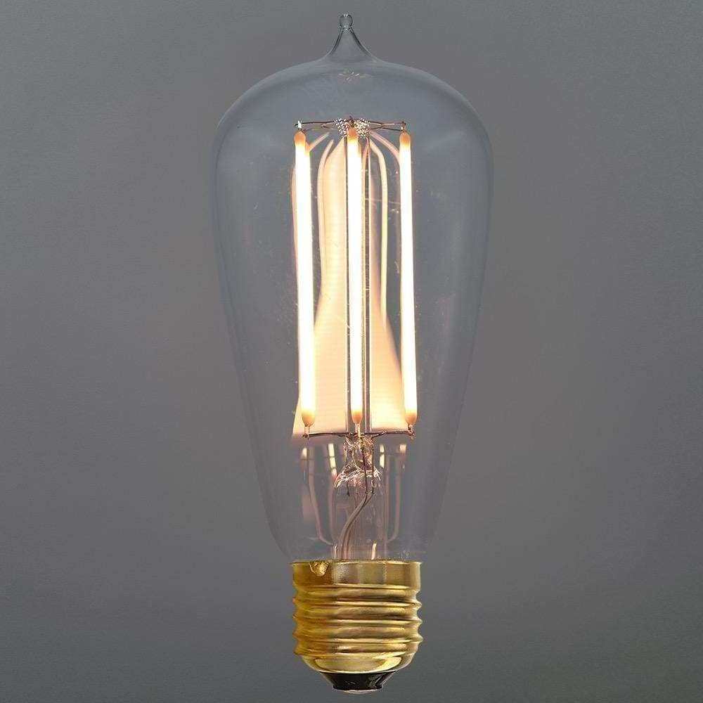 6 Watt Edison Dimmable LED Filament Light Bulb