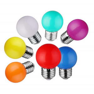 Small bulb for Festival lighting Mix Color G45 Round Bulb