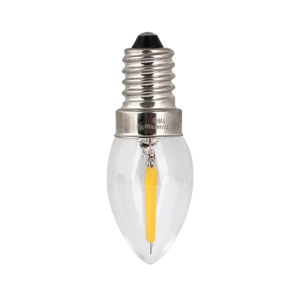 C7 C9 Mini Vintage LED Lamp LED Filament Bulb Dimmable 0.5W 1W 2W Edison Refrigerator E12 E14 G9 Base Led Bulb