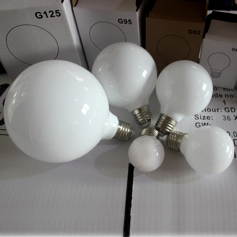 R45 G45 G16 12v Spherical frosted Porcelain E14 E27E26 2/3 W Dimmable Warm white 2700K 3000K LED Light Bulb