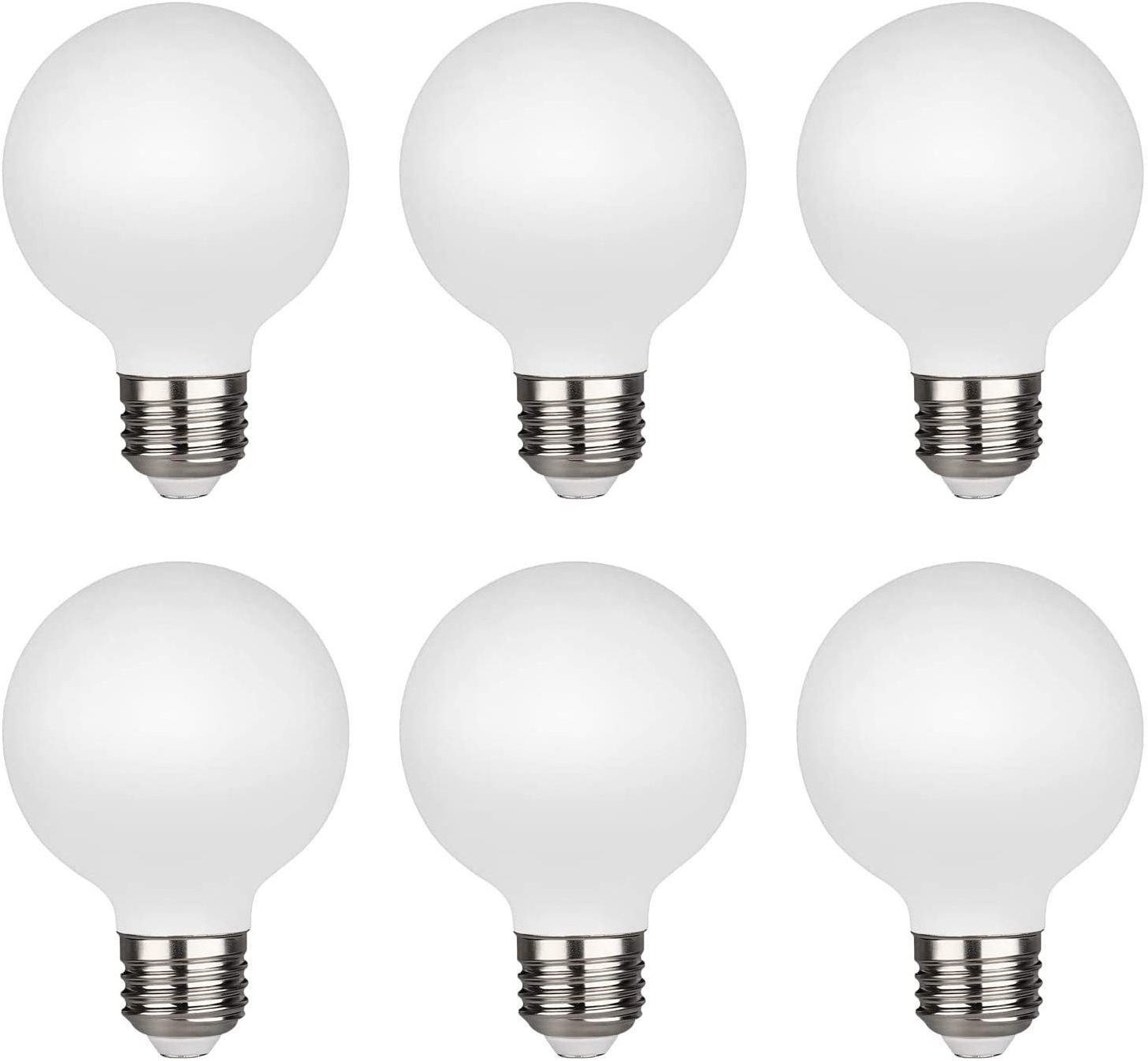 R45 G45 G16 12v Spherical frosted Porcelain E14 E27E26 2/3 W Dimmable Warm white 2700K 3000K LED Light Bulb