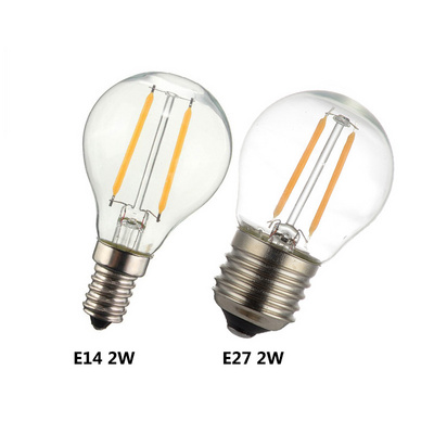 Dimmable G45 Candelabra Edison Bulb 2W 4W G50 LED Globe Bulb