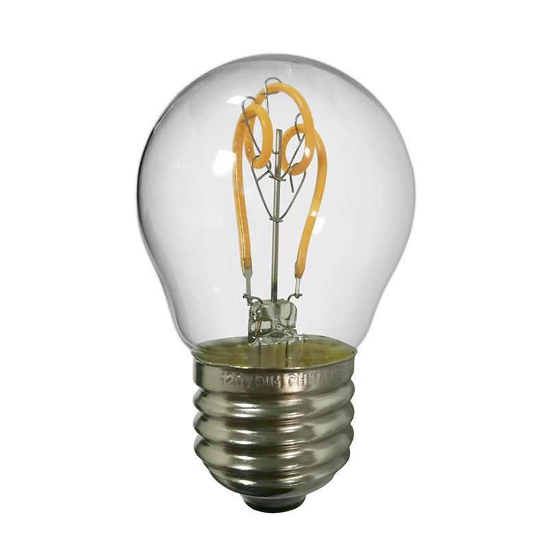 Dimmable G45 Antique Vintage Style Old Fashioned Light Bulbs Amber Warm e26 Edison Light Bulb