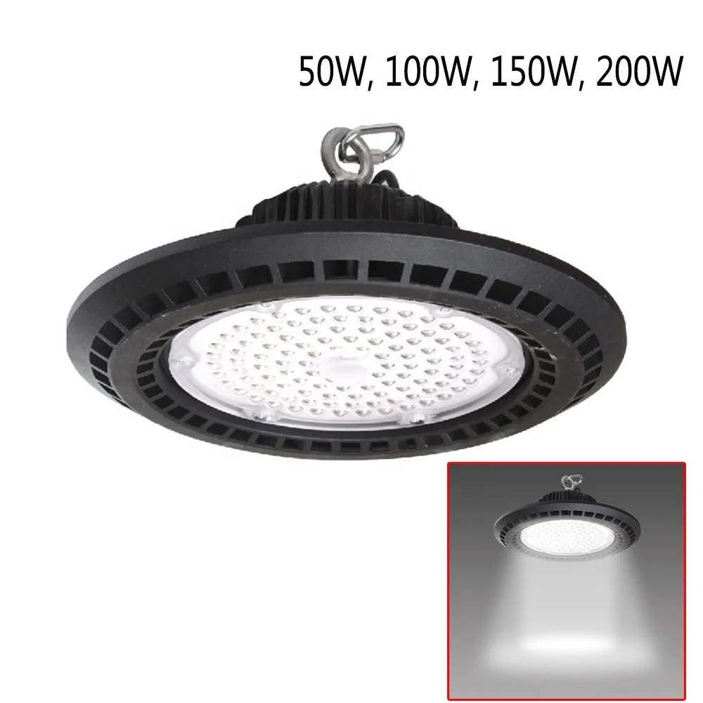 UFO Led High Bay Light 250W 5000k Daylight 100-277v Led Shop Light Led Garage Light for Warehouse Workshop Barn Garage