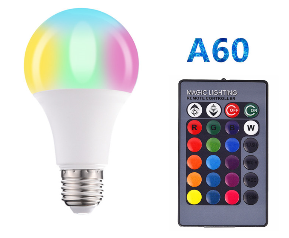 RGB A60 A80  smart home bulbe 16 million colors led global bulb  smart home