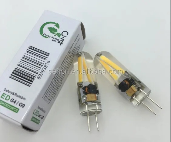 G4 LED Lamp High Quality Led AC DC 12V Cob G4 1w/1.5w Dimmable Led lighting bulb