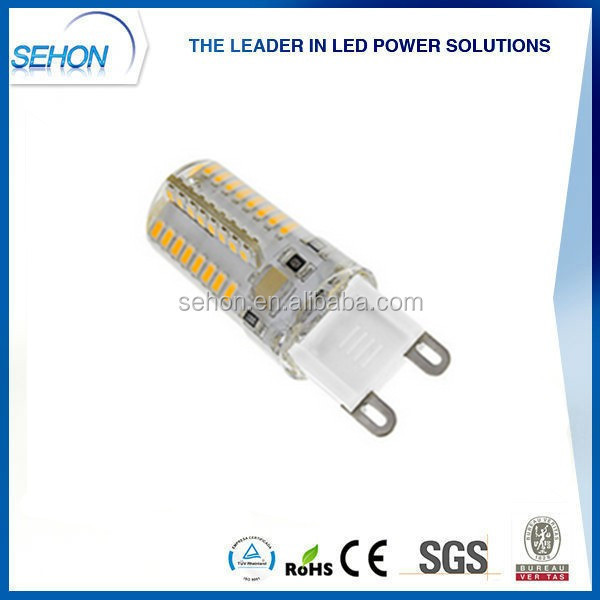 Silicone LED Lamp 3W SMD G9 LED Light Bulb