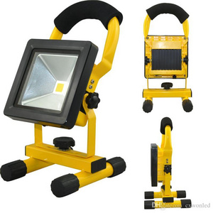 Rechargeable led emergency light led outdoor flood light 10w/20w/30w/50w