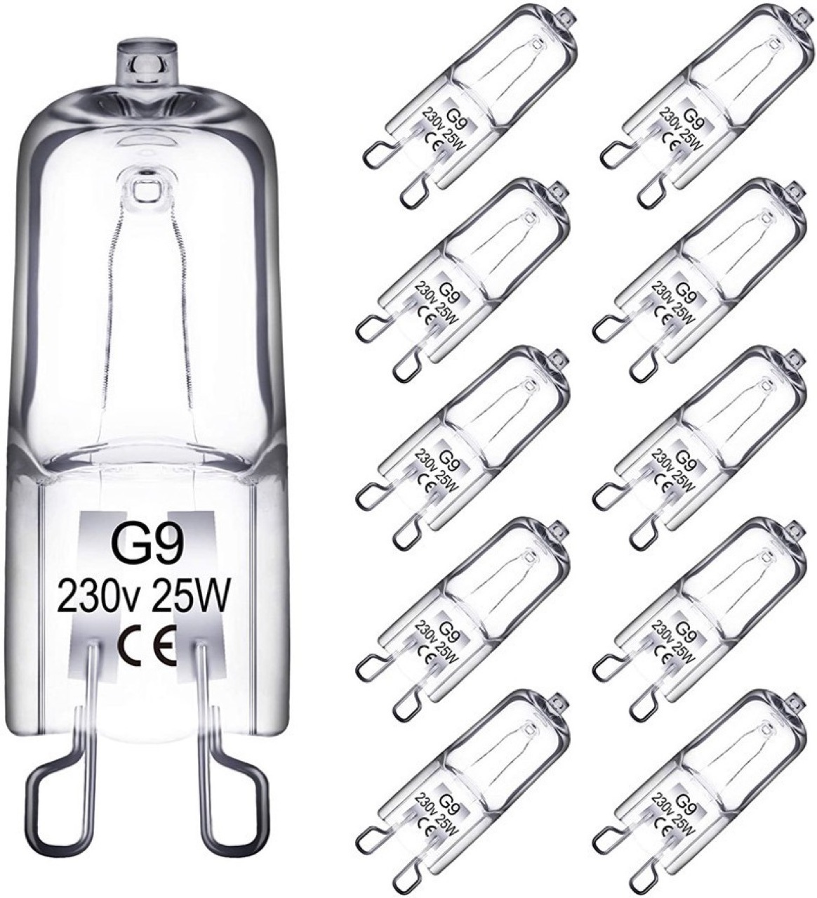 G9 E14 oven steamer lamp dimmable 300 degrees high temperature pin household electric oven lamp halogen bulb