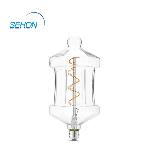 PL120 4w Cob soft filament led light Clear Glass dimming filamento led Retro Decorative bulb