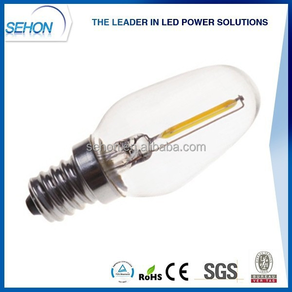 indoor lighting 0.5W led nightlight led filament C7 led lighting bulb